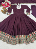 Heavy Roman Silk With 5mm Sequence And Embroidery Work Salwar Kameez