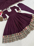 Heavy Roman Silk With 5mm Sequence And Embroidery Work Salwar Kameez