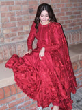 Heavy Vichitra Silk with Soft Micro Cotton Lining & Thread & Sequence Work Salwar Kameez