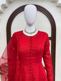 Heavy Vichitra Silk with Soft Micro Cotton Lining & Thread & Sequence Work Salwar Kameez