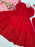 Heavy Vichitra Silk with Soft Micro Cotton Lining & Thread & Sequence Work Salwar Kameez