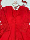 Heavy Vichitra Silk with Soft Micro Cotton Lining & Thread & Sequence Work Salwar Kameez