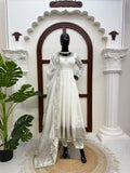 Vichitra with Soft Micro Cotton Lining & Thread with Sequence Work Salwar Kameez
