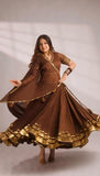 NAVARATRI SPECIAL MUL CHANDERI DESIGNER LAHENGA CHOLI WITH GOTTA PATTI WORK