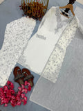 New Designer Party Wear Look Pur Natural Crepe Top & Farshi Palazzo With Dupatta set