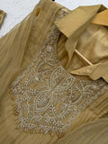 FESTIVAL WEAR BEAUTIFUL BEADS EMBROIDERED CO-ORD SET TOP PANT WITH SHRUG
