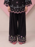 New Designer Party Wear Look Roman Chanderi Silk Fancy Border Multi Needle Work top with farshi salwar