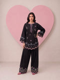 New Designer Party Wear Look Roman Chanderi Silk Fancy Border Multi Needle Work top with farshi salwar