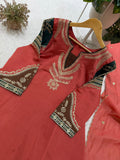 DESIGNER CORDING SEQUENCE EMBROIDERED WORKED TOP PLAZZO WITH DUPATTA