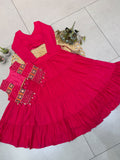 NAVARATRI WEAR BEAUTIFUL CORA COTTON LEHANGA CHOLI
