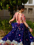 NAVRATRI SPECIAL HEAVY MUSLIN COTTON WITH REAL MIRROR WORK LEHENGA CHOLI