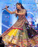 NAVRATRI SPECIAL Heavy MUSLIN COTTON Beautiful digital print & REAL MIRROR WORK CHANIYA CHOLI
