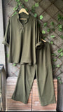 PLUS SIZE BEAUTIFUL CO ORD SET WITH IMPORTED FABRIC