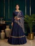 DESIGNER NAVRATRI LAHENGA CHOLI WOTH EMBROIDERED REAL MIRROR WORK