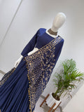 DESIGNER NAVRATRI LAHENGA CHOLI WOTH EMBROIDERED REAL MIRROR WORK
