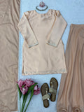 Japan Satin with Intricate Thread Work Beautiful Salwar Kameez