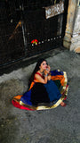 NAVARATRI WEAR BEAUTIFUL RAYON LEHANGA CHOLI