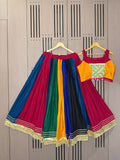 NAVARATRI WEAR BEAUTIFUL RAYON LEHANGA CHOLI
