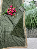 SEQUENCE 9MM MULTI NEEDLE WORK WITH EMBROIDERY WORK WITH FULL SLEEVES SALWAR KAMEEZ