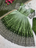 SEQUENCE 9MM MULTI NEEDLE WORK WITH EMBROIDERY WORK WITH FULL SLEEVES SALWAR KAMEEZ