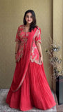 New Super Embroidery sequence work Fancy Lehenga with jacket