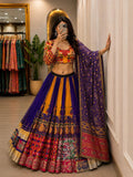 NEW TRENDING NAVRATRI SPECIAL Heavy MUSLIN COTTON CHANIYA CHOLI