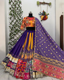 NEW TRENDING NAVRATRI SPECIAL Heavy MUSLIN COTTON CHANIYA CHOLI