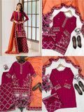 Premium CHINON with Zari & Sequins Embroidery Work Also Chakri Stone Work Salwar Kameez