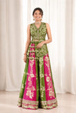 New Super Trending Embroidery Sequence work ready to wear jacket and Plazo