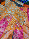 New Super Trending Embroidery Sequence work ready to wear jacket and Plazo