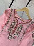 FESTIVAL SEASON BEAUTIFUL KURTI WITH SEQUENCE EMBROIDERY WORK PLAZZO AND DUPATTA