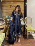 Premium CHINON with Beautiful Thread Embroidery Work Salwar Kameez
