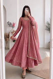NEW Designer Party Wear Look Heavy Moss Butti Silk Salwar Kameez