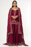Beautiful Vichitra Silk with 5mm Siquence and Zari Embroidery Work Salwar Kameez