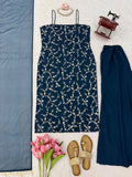 Faux Georgette with Soft Micro Cotton Lining & Thread with sequence work Salwar Kameez