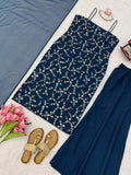 Faux Georgette with Soft Micro Cotton Lining & Thread with sequence work Salwar Kameez