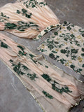 Star Georgette Sequence and Digital Print Work Attached Pallu Ready to wear Lehenga Saree