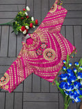New Super Trending Embroidery Sequence work ready to wear saree with Embroidery Blouse