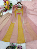 Pure Salsa Cruse Butty With 3&5mm Sequence & Bids Embroidery Work Salwar Kameez