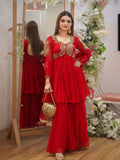 Heavy Fox Georgette with Embroidery Sequins Work Beautiful Salwar Kameez