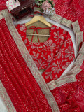 Faux Blooming Georgette with Intricate Coding With Thread & Sequence Work Beautiful Saree