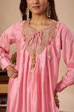 WEDDING SEASON 2 PIECE KURTI SARARA PAIR WITH SEQUENCE EMBROIDERY WORK