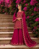 Beautiful Vichitra Silk with 5mm sequins & zari & thread embroidery work Salwar Kameez