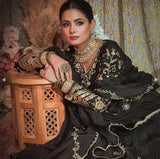 Natural Crep Silk with 5mm Sequence Work Multi Needle Embroidery Work & Zari Work Top Lehenga Dupatta Set