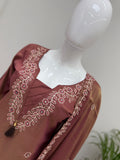 DESIGNER MIRROR EMBROIDERED WORKED TOP PANT WITH DUPATTA