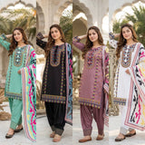 NEW DESIGNER HEAVY NATURAL SILK TOP PLAZZO & DUPATTA SET