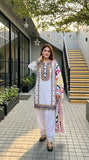 NEW DESIGNER HEAVY NATURAL SILK TOP PLAZZO & DUPATTA SET