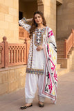 NEW DESIGNER HEAVY NATURAL SILK TOP PLAZZO & DUPATTA SET
