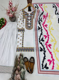 NEW DESIGNER HEAVY NATURAL SILK TOP PLAZZO & DUPATTA SET