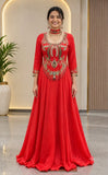 New Super Trending Embroidery Sequence work blouse and lehenga
